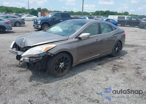 2013 Hyundai Azera из США, поврежденный, VIN KMHFH4JG2DA263558